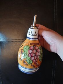 Italy painted Oil pitcher
