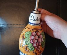 Italy painted Oil pitcher