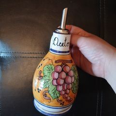 Italy painted Oil pitcher
