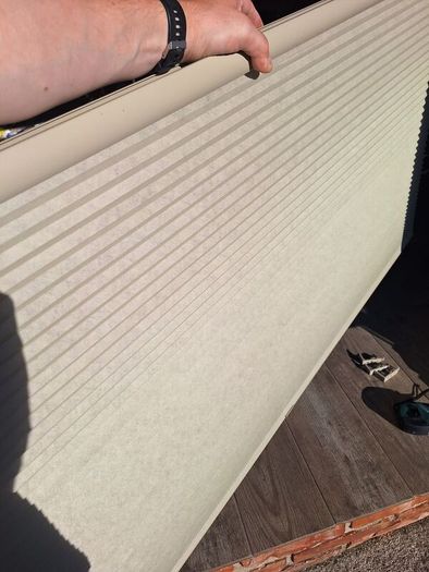 blinds beige colour
