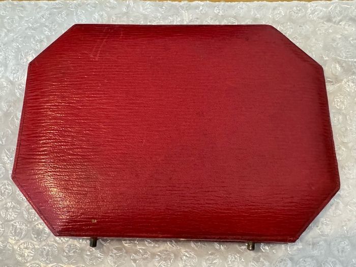 Edward VII specimen coin box -NO COINS-