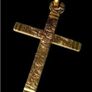 Vintage Hallmarked 9ct Traditional Cross Image 2