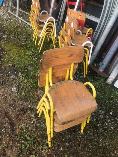 School. Chairs
