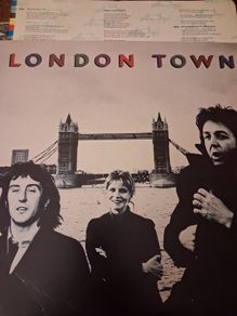 Wings - London Town - vinyl LP 1978