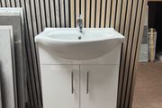 Clearance Vanity Unit &amp; Sink 550mm white