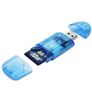 New USB Card Reader Adapter For SD SDHC MMC Memory Card Up to 64GB #509 Image 2