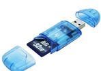 New USB Card Reader Adapter For SD SDHC MMC Memory Card Up to 64GB #509