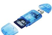 New USB Card Reader Adapter For SD SDHC MMC Memory Card Up to 64GB #509