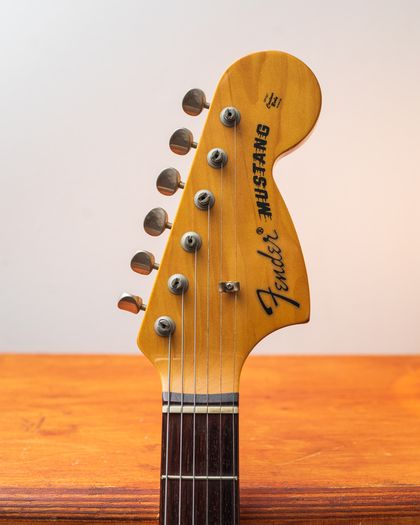 Fender Mustang MG69-55 1992-1993 - Faded Yellow White