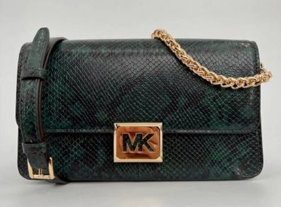 Brand New-Michael Kors Snake Embossed Shoulder Bag