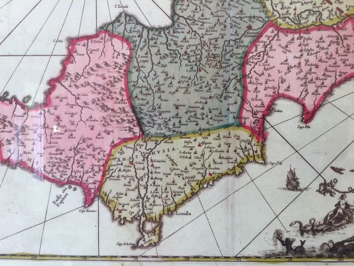 Art - Vintage Style Map,