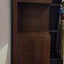 Walnut / Mango Wood Cube Display Cabinet Image 3