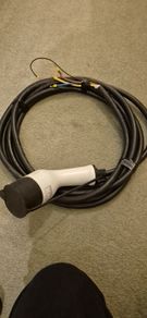 tethered EV charging cable
