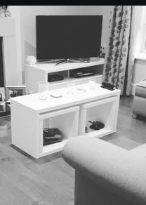 Coffee table and 2 side tables