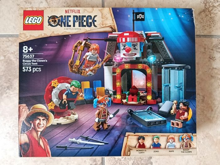 LEGO One Piece - Buggy the Clown's Circus Tent 573 pcs 75637 With 4 Minifigures New