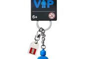 Lego VIP Blue Minifigure Keyring New With Tag