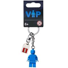 Lego VIP Blue Minifigure Keyring New With Tag