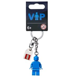 Lego VIP Blue Minifigure Keyring New With Tag