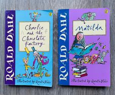 Roald Dahl Books - Charlie and the Chocolate Factory & Matilda