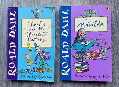 Roald Dahl Books - Charlie and the Chocolate Factory & Matilda