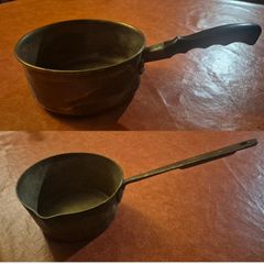 Brass and Copper Saucepans