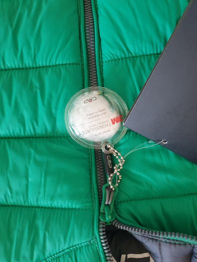CMP Women's Green Padded Jacket - Size L