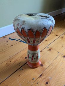 Old Tunisian drum