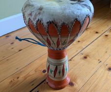 Old Tunisian drum