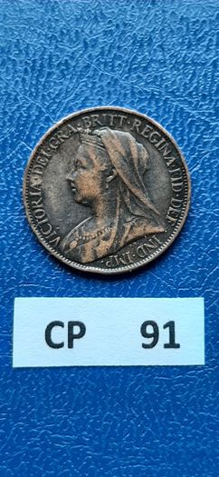 1897 Great Britain. Victoria. Farthing