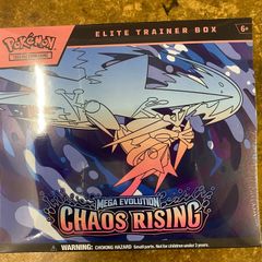 Pokemon Trading Card Game (TCG): Mega Evolution Chaos Rising Elite Trainer Box