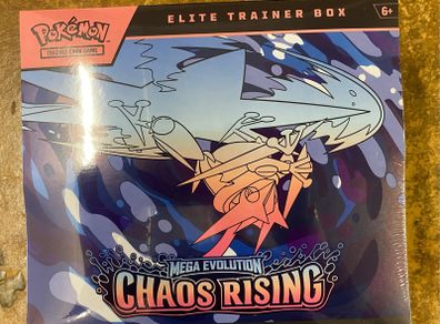 Pokemon Trading Card Game (TCG): Mega Evolution Chaos Rising Elite Trainer Box