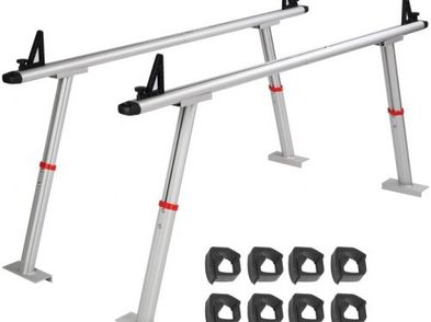 Truck Rack 800 Lbs Capacity 19 34in Adjustable Height Aluminum Ladder ...