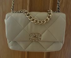 Beige Handbag