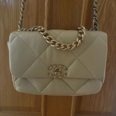Beige Handbag