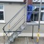Galvanised step frame painting or cleaning Image 3