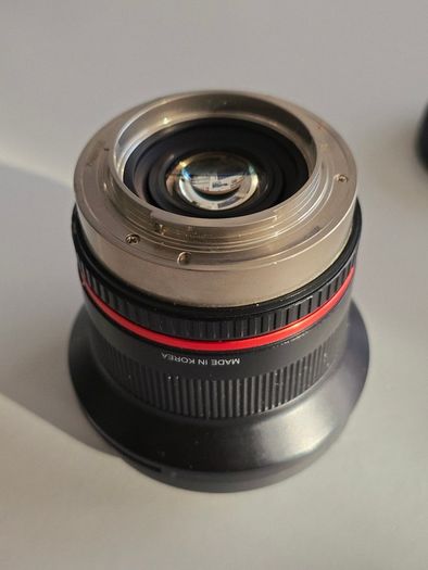 Samyang 12mm f2 manual lens for Fuji x mount