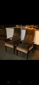 mid century fireside chairs
