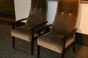 mid century fireside chairs