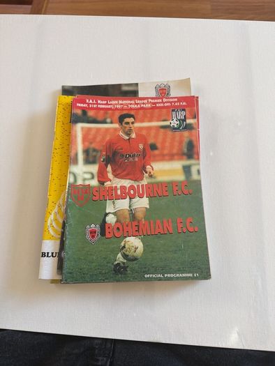 Shelbourne F.C. Football Programmes. Bundle. 24. Late 1990s Early 2000s.