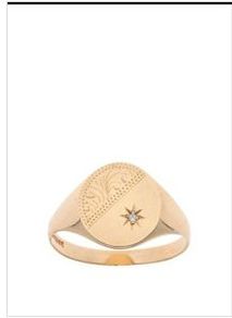9ct Gold signet ring Mint condition - Confirmation Idea