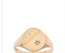 9ct Gold signet ring Mint condition - Confirmation Idea