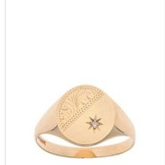 9ct Gold signet ring Mint condition - Confirmation Idea