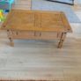 oak coffee table Image 2