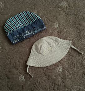 2 Baby Summer Hats 9-12 months