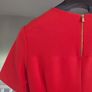 Whistles pink salmon mid dress Image 5