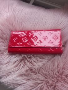 Purse Wallet Lv. Red New Condition .