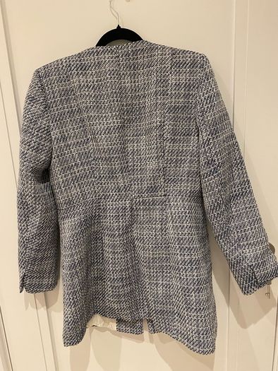 Zara blazer light blue