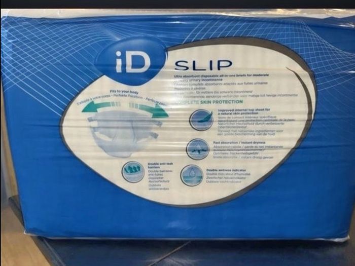 iD Slip Plus M Adult Incontinence Briefs  28 Pack