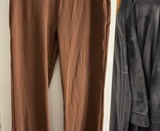 Flared yoga trousers