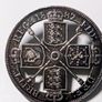 1887 Double Florin, Silver brooch. Image 5
